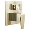 T24843-PN-PR Trillian Two-Handle Monitor 14 Series Valve Trim with 3-Setting Diverter, Lumicoat Polished Nickel