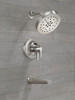 T17T471-SS-PR Galeon 17T S Tub Shower Trim with UltraSoak, Lumicoat Stainless