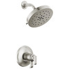 T17T289-SS-PR Tetra 17T Series Shower Trim, Lumicoat Stainless
