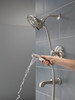 T17489-SS-PR Tetra 17 Series Tub Shower Trim, Lumicoat Stainless
