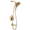 T17489-CZ-PR Tetra 17 Series Tub Shower Trim, Lumicoat Champagne Bronze