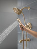 T17489-CZ-PR Tetra 17 Series Tub Shower Trim, Lumicoat Champagne Bronze
