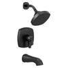 T17476-BL Stryke 17 Series Tub and Shower Only, Matte Black