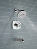 T17476 Stryke 17 Series Tub and Shower Only, Chrome