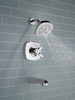 T17476 Stryke 17 Series Tub and Shower Only, Chrome