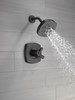 T17276-BL Stryke 17 Series Shower Only, Matte Black