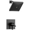T17274-BL Zura Monitor 17 Series H2Okinetic Shower Trim, Matte Black