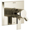T17099-PN-PR Pivotal Monitor 17 Series Valve Only Trim, Lumicoat Polished Nickel