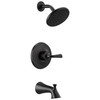 T14433-BL Kayra Monitor 14 Series Tub & Shower Trim, Matte Black