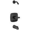 T144339-BLLHD-PP Modern Monitor 14 Series Tub & Shower Trim Less Head, Matte Black