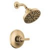 T14289-CZ-PR Tetra 14 Series Shower Trim, Lumicoat Champagne Bronze