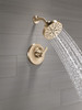 T14289-CZ-PR Tetra 14 Series Shower Trim, Lumicoat Champagne Bronze