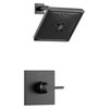 T14274-BL Zura Monitor 14 Series H2Okinetic Shower Trim, Matte Black