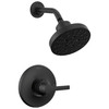 T14272-BL Galeon 14 Series Shower Trim with H2OKinetic, Matte Black