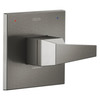 T14043-KS-PR Trillian 14 Series Valve Trim, Lumicoat Black Stainless
