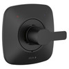 T140339-BL-PP Modern Monitor 14 Series Valve Only Trim, Matte Black