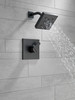 T17267-BL Ara Monitor 17 Series H2Okinetic Shower Trim, Matte Black