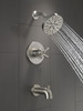 T17435-SS SAYLOR Monitor 17 Series Tub & Shower Trim, Stainless