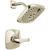 T14252-PN Tesla Monitor 14 Series H2Okinetic Shower Trim, Polished Nickel