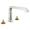 T2789-SS-PR-LHP Tetra Delta Tetra Roman Tub Trim, Lumicoat Stainless