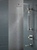RP62955SSPR Universal Showering Components Single-Setting Raincan Shower Head, Lumicoat Stainless