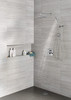 RP62955PR Universal Showering Components Single-Setting Raincan Shower Head, Lumicoat Chrome