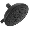 75898CBL Universal Showering Components 8-Setting Shower Head, Matte Black