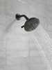 75898CBL Universal Showering Components 8-Setting Shower Head, Matte Black