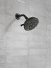 75898CBL Universal Showering Components 8-Setting Shower Head, Matte Black