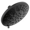 75617BL Universal Showering Components 4 Setting Shower Head, Matte Black