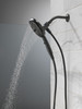 75613BL Universal Showering Components 6-Setting SureDock Magnetic Hand Shower, Matte Black
