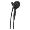 75609BL Universal Showering Components 6-Setting SureDock Magnetic Hand Shower, Matte Black