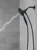 75609BL Universal Showering Components 6-Setting SureDock Magnetic Hand Shower, Matte Black