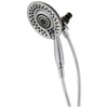 75583C Universal Showering Components In2ition 5-Setting Two-in-One Shower, Chrome