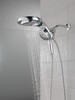 58680-PR25 Universal Showering Components HydroRain H2Okinetic 5-Setting Two-in-One Shower Head, Lumicoat Chrome