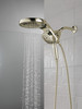 58680-PN-PR25 Universal Showering Components HydroRain H2Okinetic 5-Setting Two-In-One Shower Head, Lumicoat Polished Nickel