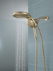 58680-CZ25 Universal Showering Components HydroRain H2Okinetic 5-Setting Two-in-One Shower Head, Champagne Bronze