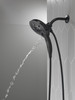 58620-BL25-PK Universal Showering Components In2ition H2Okinetic 5-Setting Two-in-One Shower, Matte Black