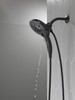 58620-BL25-PK Universal Showering Components In2ition H2Okinetic 5-Setting Two-in-One Shower, Matte Black