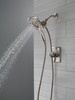 Delta 58498-SS Universal Showering Components In2ition HSSH 1.75 GPM 4-Setting, Stainless