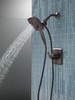 58498-RB Universal Showering Components In2ition HSSH 1.75 GPM 4-Setting, Venetian Bronze