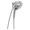Delta 58480-PR-PK Universal Showering Components H2Okinetic In2ition 5-Setting Two-in-One Shower, Lumicoat Chrome