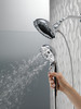 58480-PR-PK Universal Showering Components H2Okinetic In2ition 5-Setting Two-in-One Shower, Lumicoat Chrome
