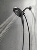 Delta 58480-BL-PK Universal Showering Components H2Okinetic In2ition 5-Setting Two-in-One Shower, Matte Black