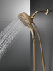 58474-CZ-PR25 Universal Showering Components H2Okinetic In2ition 5-Setting Two-In-One Shower, Lumicoat Champagne Bronze