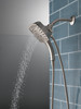 Delta 58474-SS-PR Universal Showering Components H2Okinetic In2ition 5-Setting Two-in-One Shower, Lumicoat Stainless