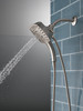 Delta 58474-SS-PR Universal Showering Components H2Okinetic In2ition 5-Setting Two-in-One Shower, Lumicoat Stainless