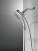 Delta 58474-PR Universal Showering Components H2Okinetic In2ition 5-Setting Two-in-One Shower, Lumicoat Chrome