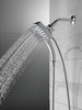 Delta 58474-PR Universal Showering Components H2Okinetic In2ition 5-Setting Two-in-One Shower, Lumicoat Chrome