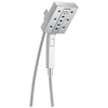 58473-PR Universal Showering Components H2Okinetic In2ition 4-Setting Two-in-One Shower, Lumicoat Chrome